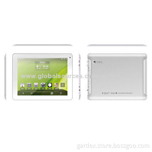 9.7-inch High-end Android Tablet PCs, RK3188 Fast Quad-core, 2,048x1,536 Pixels HD LCD